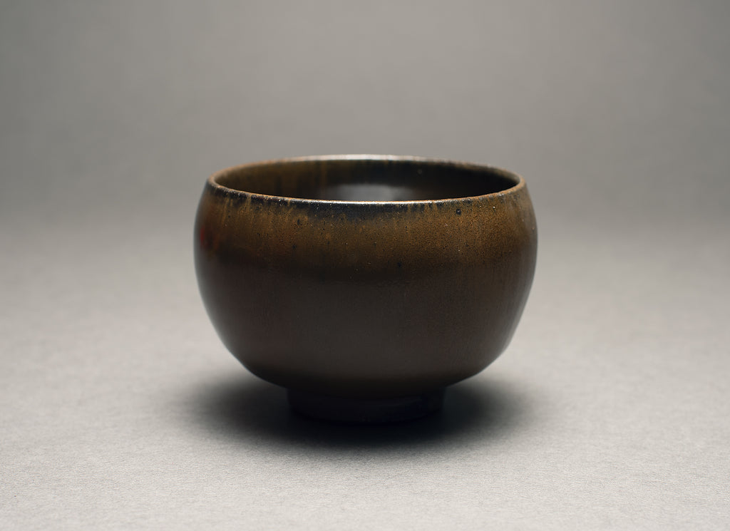 Tadanoumi Yu Iron glaze all-purpose coupe