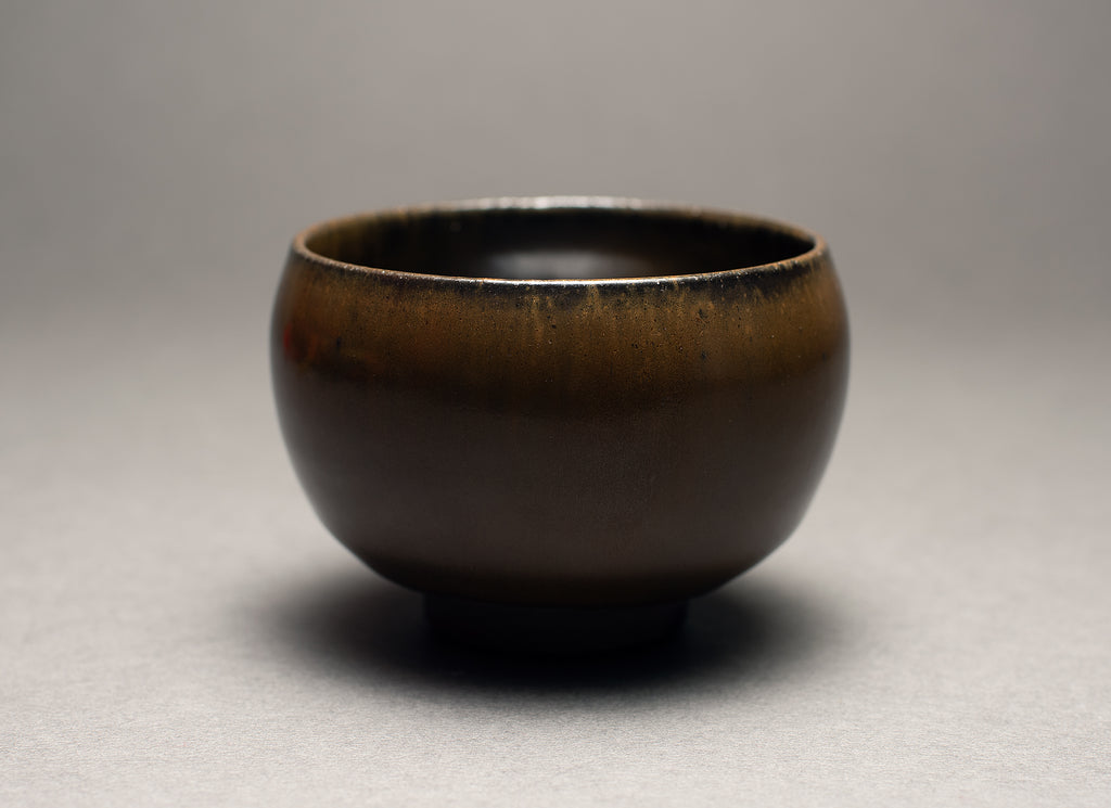 Tadanoumi Yu Iron glaze all-purpose coupe