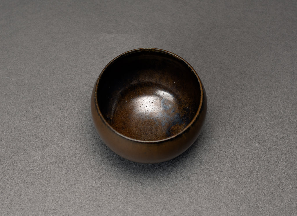 Tadanoumi Yu Iron glaze all-purpose coupe