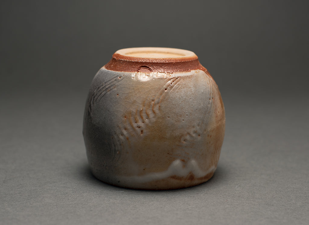 Shino Fluid Style Engraved Versatile Mug