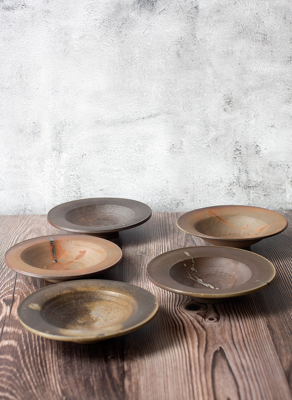 Petite assiette Bizen