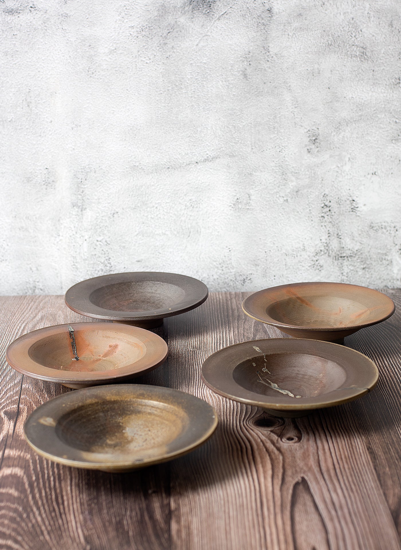 Petite assiette Bizen