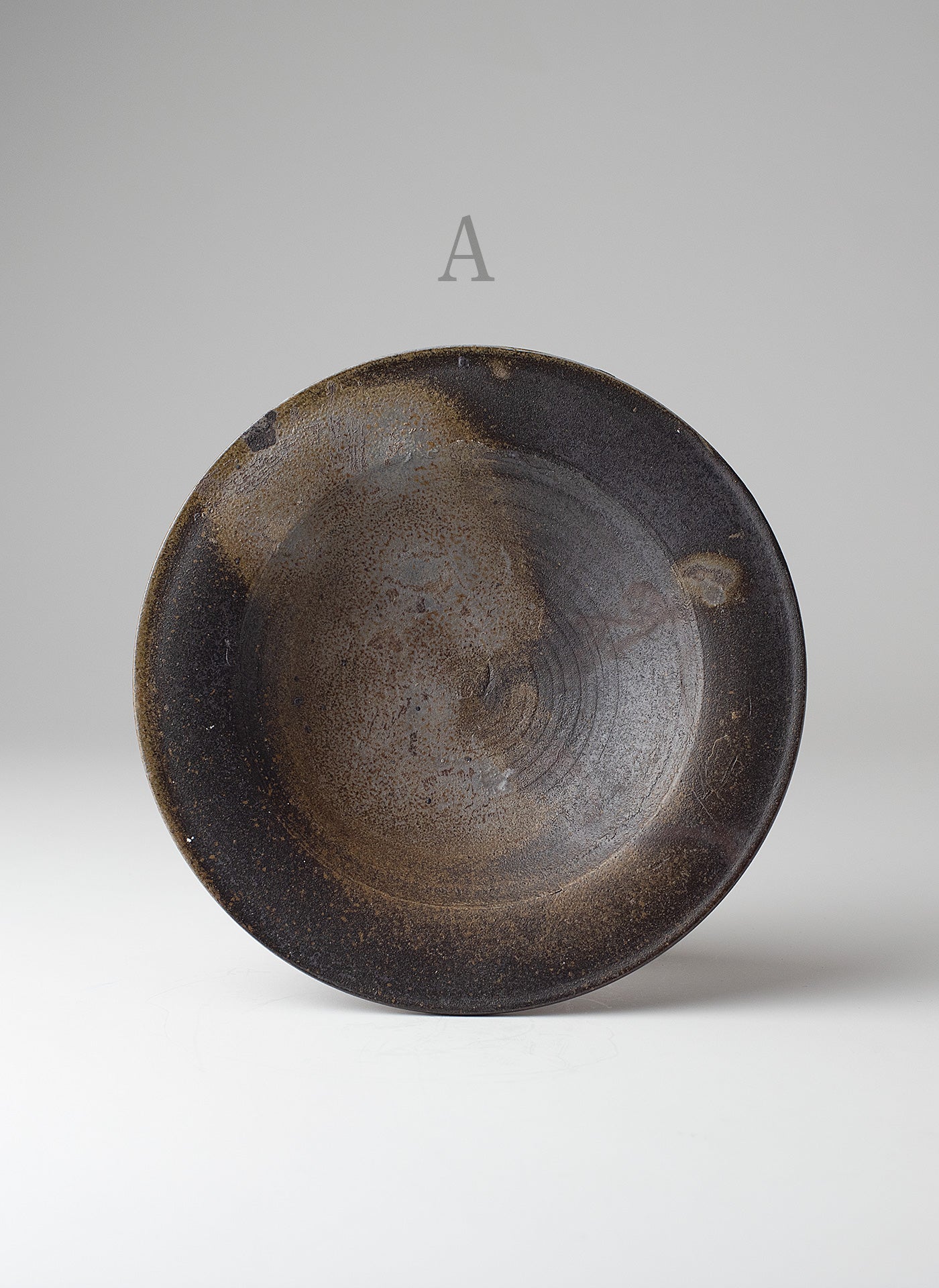 Petite assiette Bizen