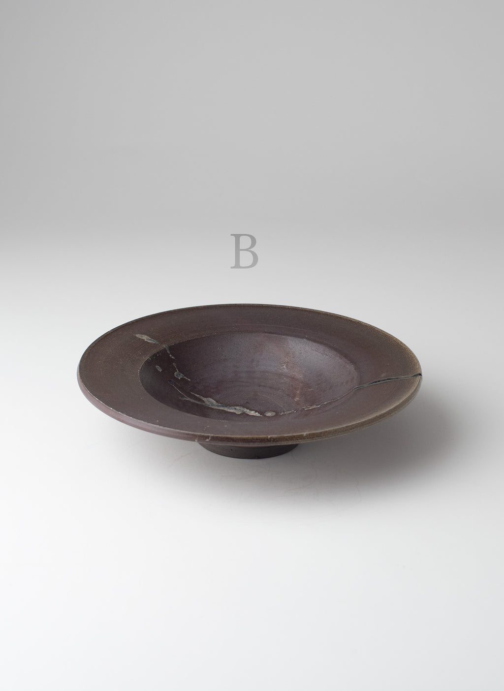 Petite assiette Bizen