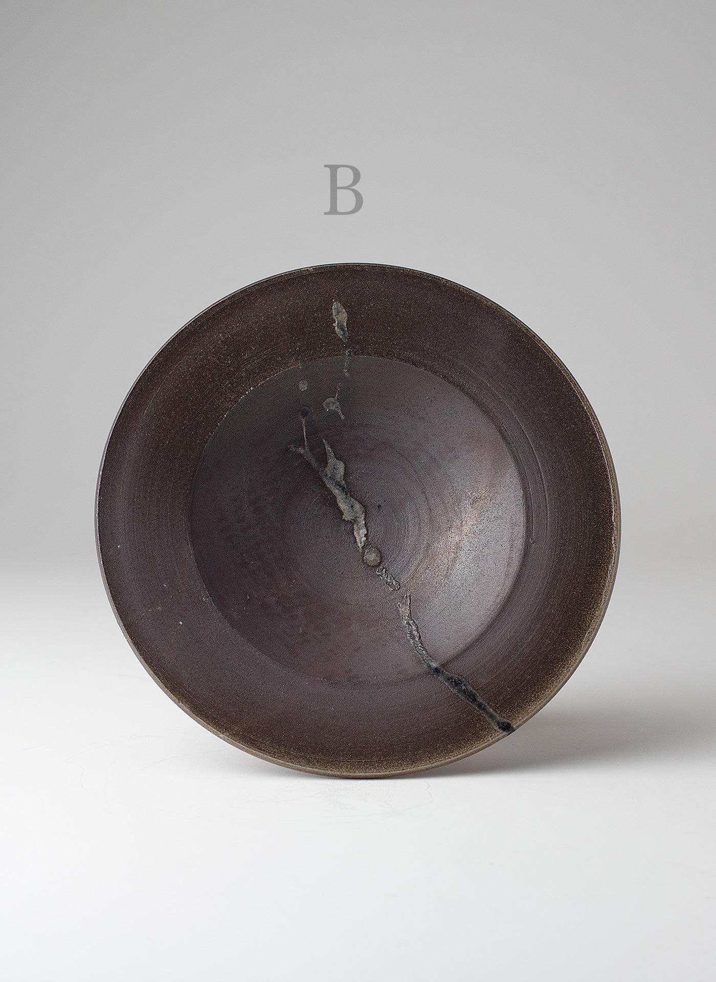 Petite assiette Bizen