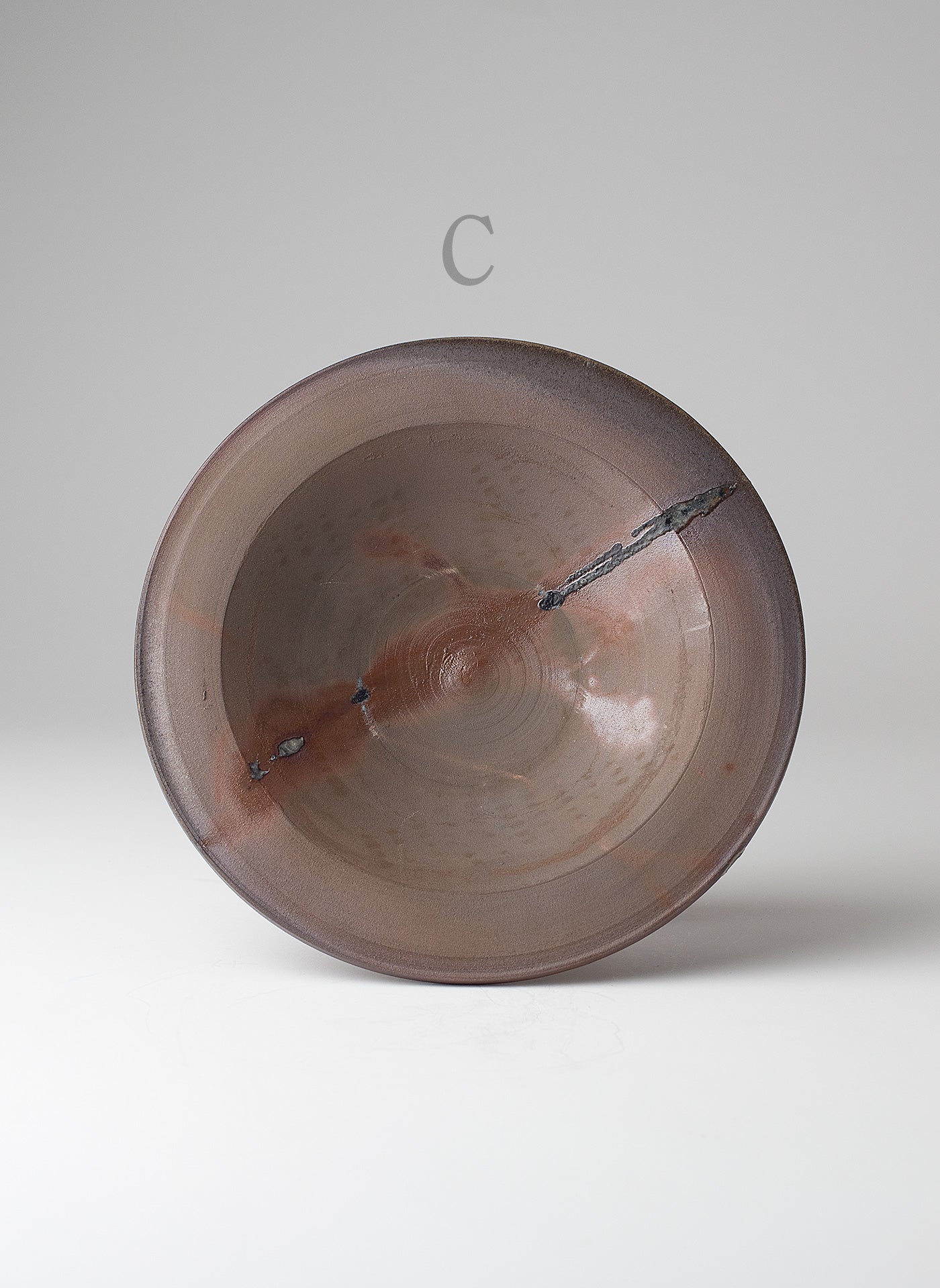 Petite assiette Bizen