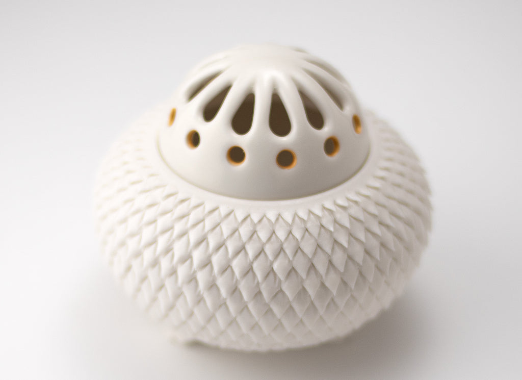 "Clay cut", incense burner