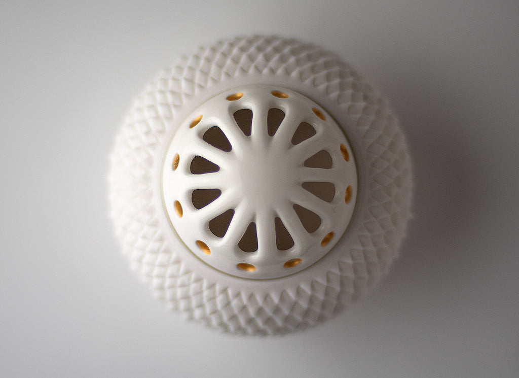 "Clay cut", incense burner